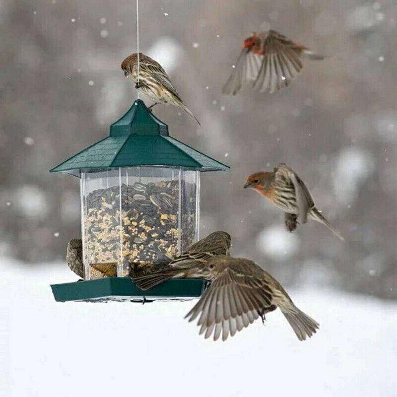 Outdoor Waterproof Hanging Bird Feeder