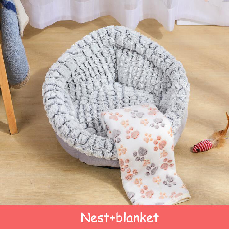 Pet Bed Soft Non-Slip Plush