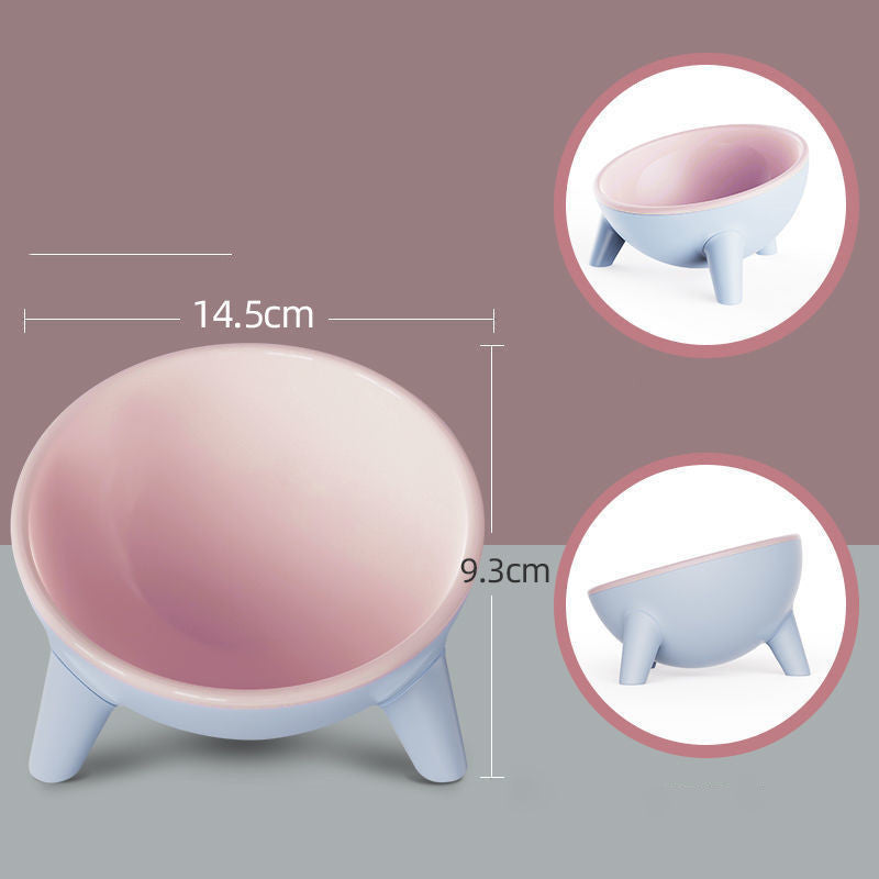 Bowl With Stand Pet Feeding Food Bowls