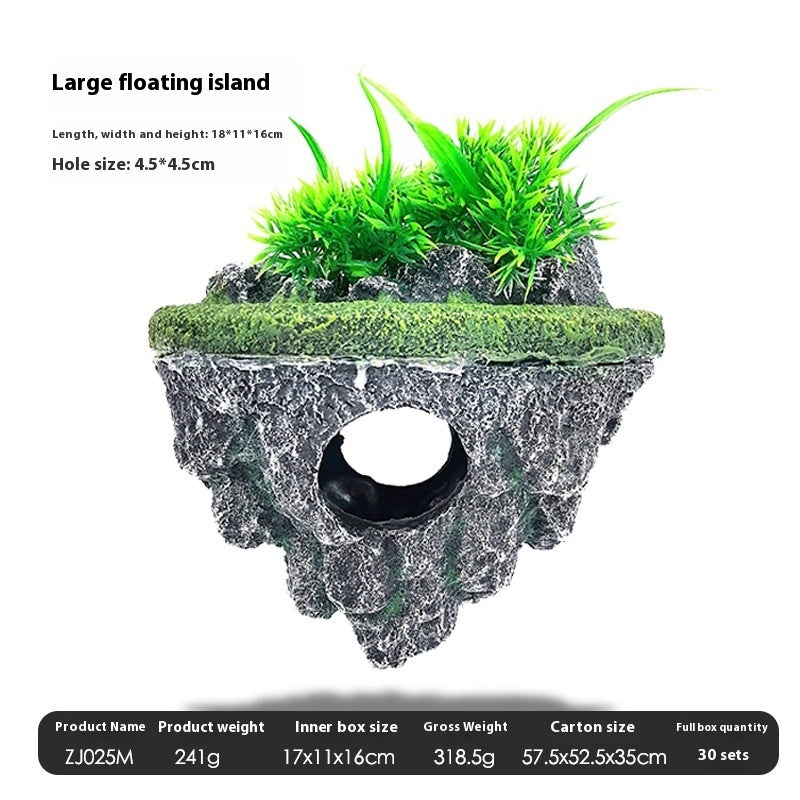 Fish Tank Landscaping Floating Ornaments