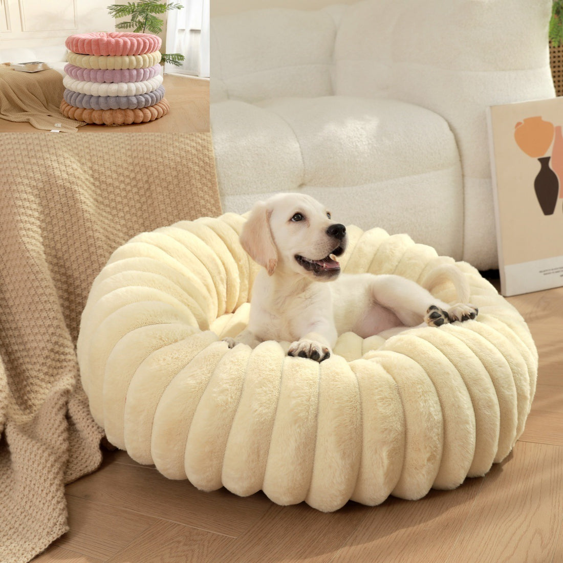 Warm Winter Dog Bed