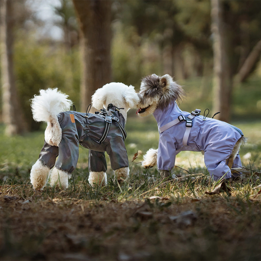 Pet One-piece Raincoat