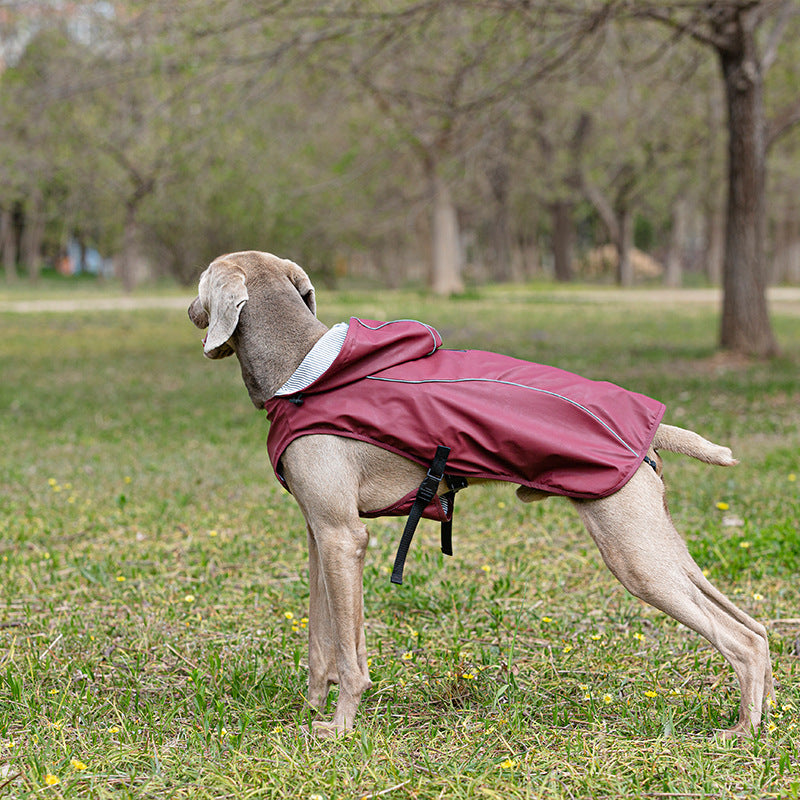 Pet Pu Raincoat Clothes