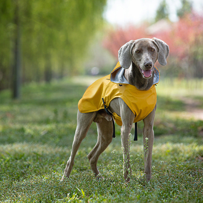 Pet Pu Raincoat Clothes