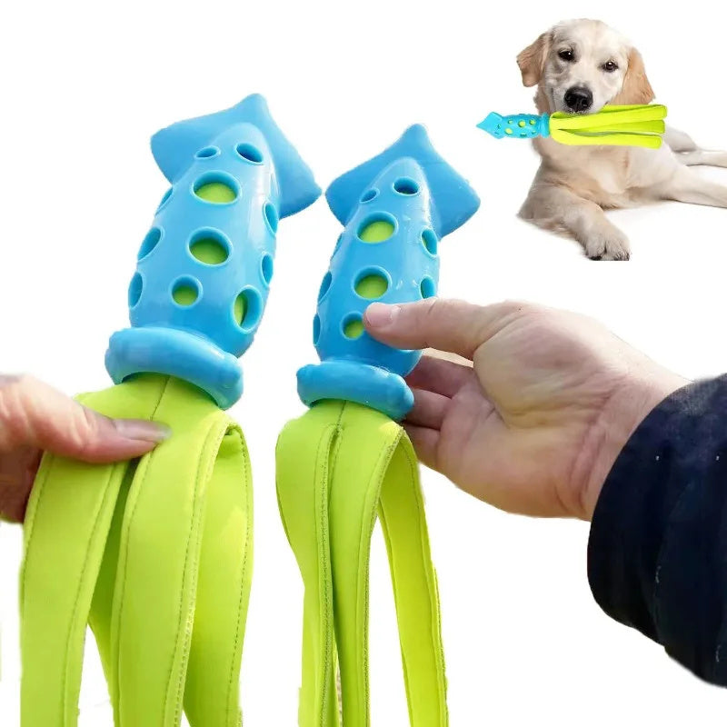 Pet Chew Teeth Cleaning Squeaky Toy