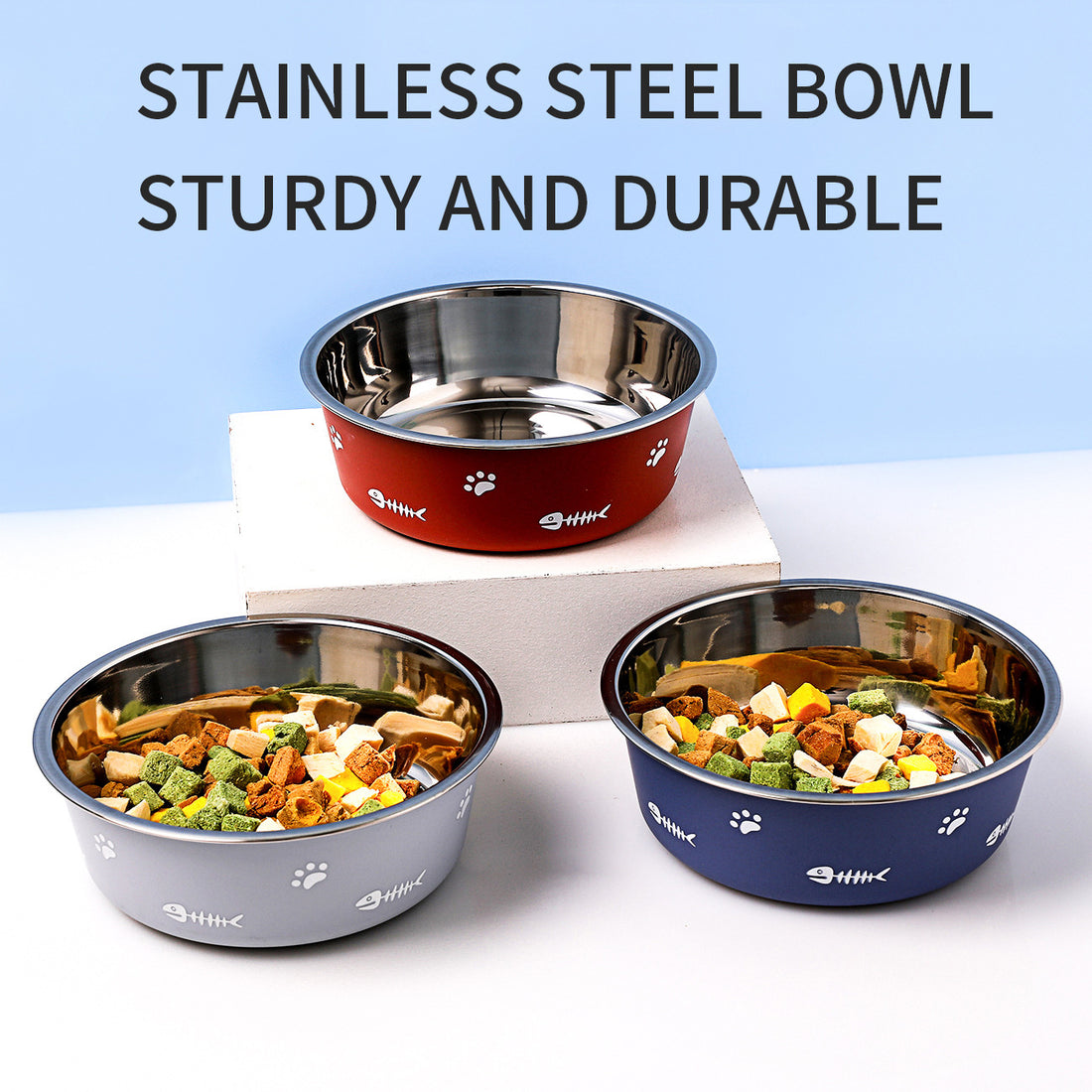 Stainless Steel Pet Feeding Bowl