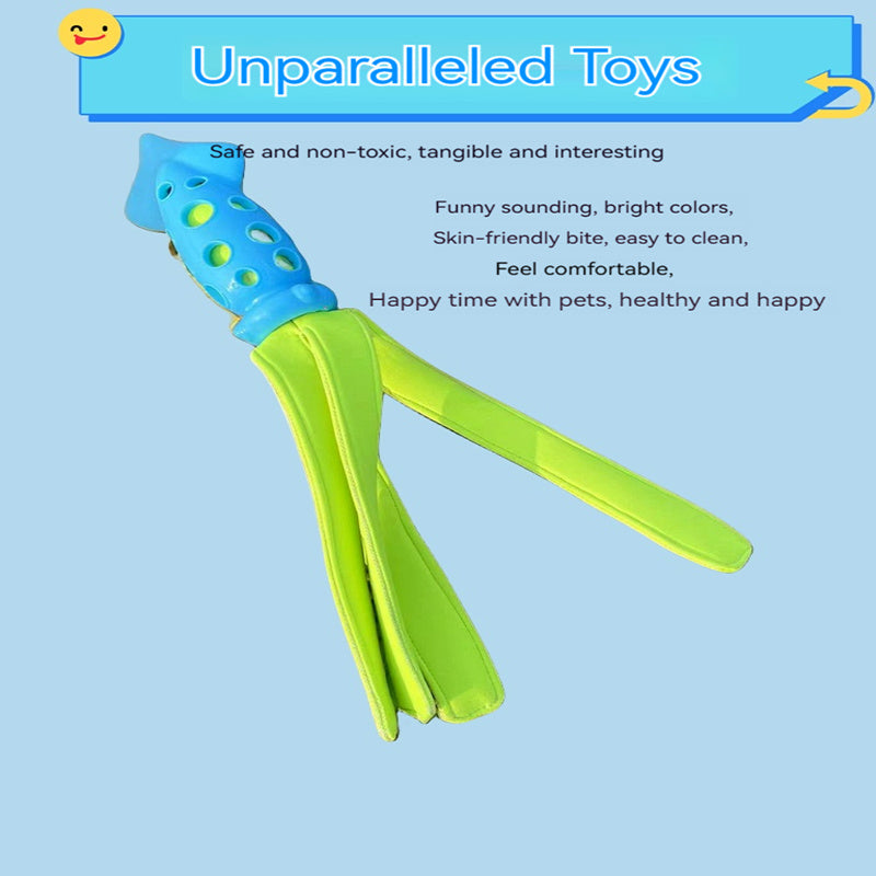 Pet Chew Teeth Cleaning Squeaky Toy