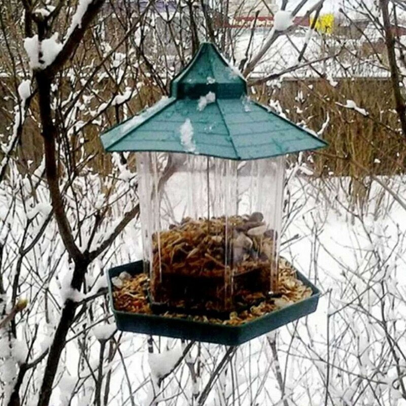 Outdoor Waterproof Hanging Bird Feeder