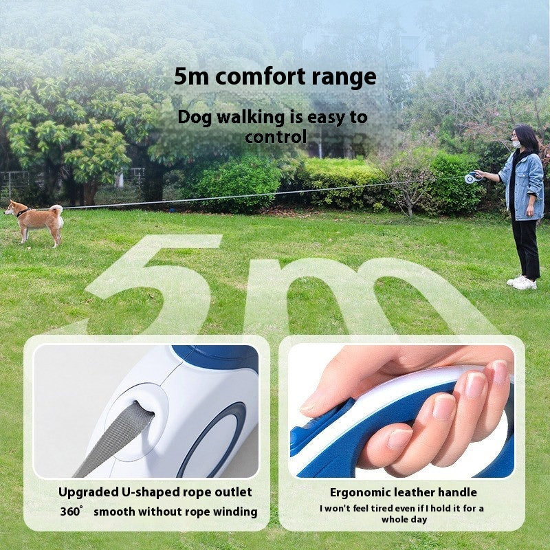 Dog Automatic Retractable Leash