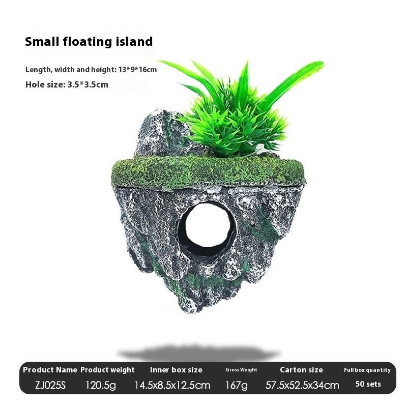 Fish Tank Landscaping Floating Ornaments