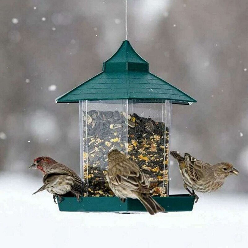 Outdoor Waterproof Hanging Bird Feeder
