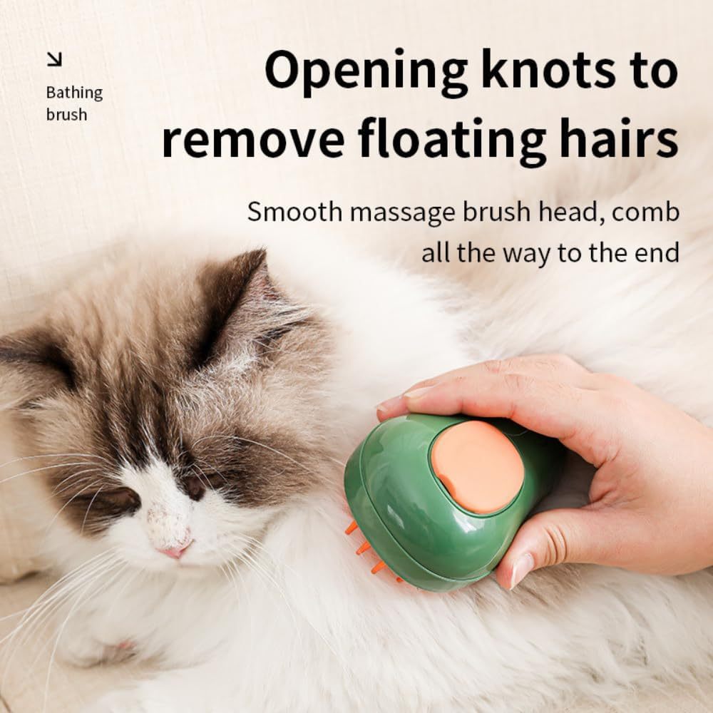 Cat Steam Brush 3 In 1 Cat Comb
