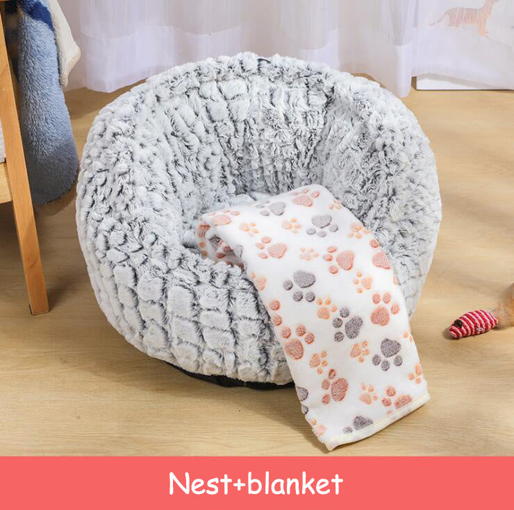 Pet Bed Soft Non-Slip Plush