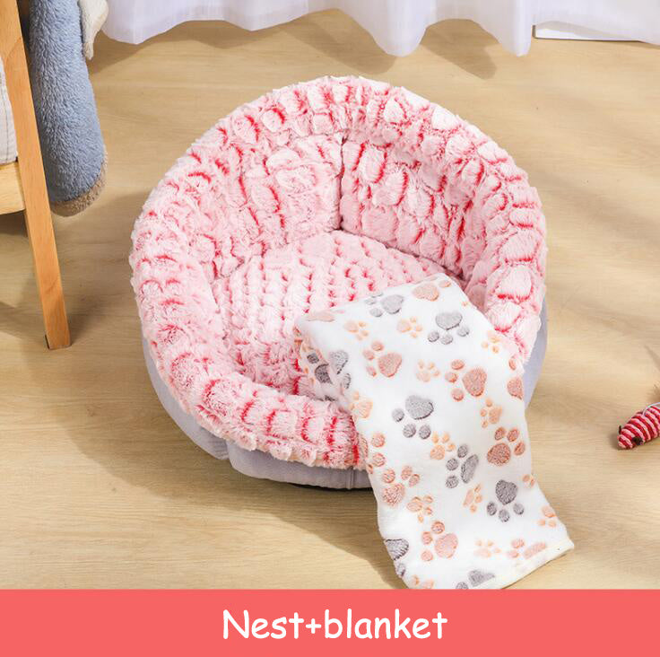 Pet Bed Soft Non-Slip Plush