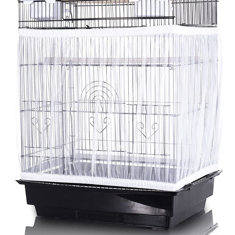 Screen Covers Bird Cage Prevent Dust