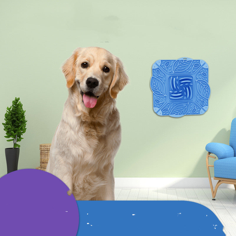 Pet Silicone Foldable Slow Tableware