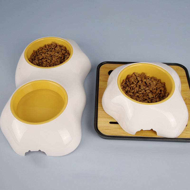 Egg-shaped Pet Bowl Feeder