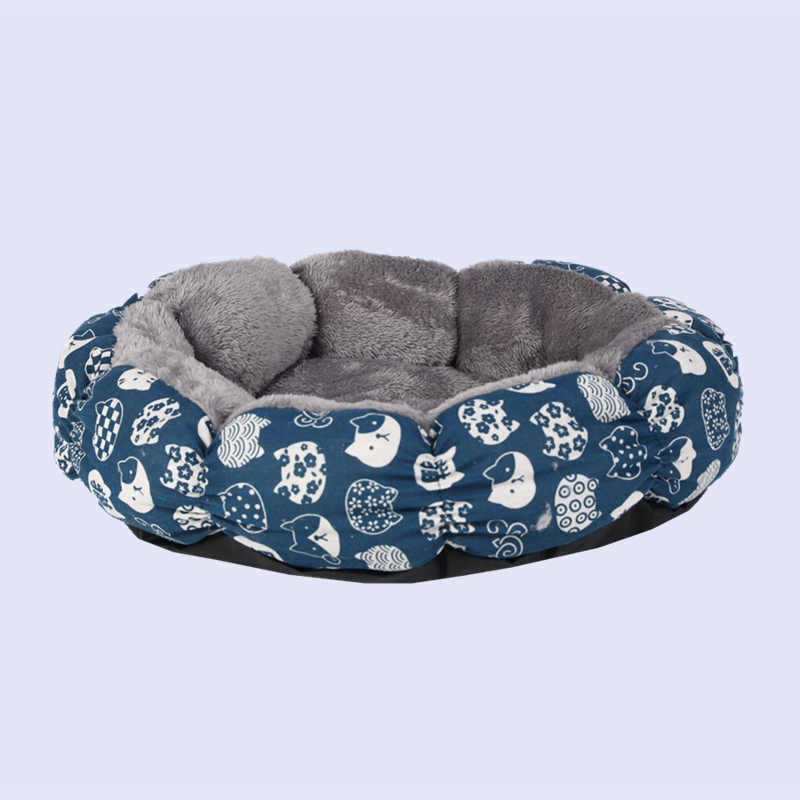 Cat Bed Cat Beds For Indoor Cats Calming Donut Bed For Puppy And Kitten Round Fluffy Pet Bed For Small Medium Dogs And Cats