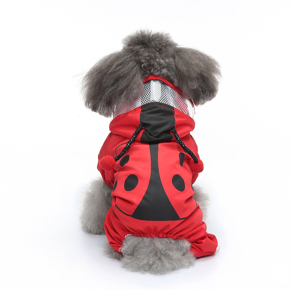 Pet Sound Dog Raincoat