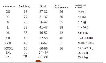 Pet Raincoat Small Dog