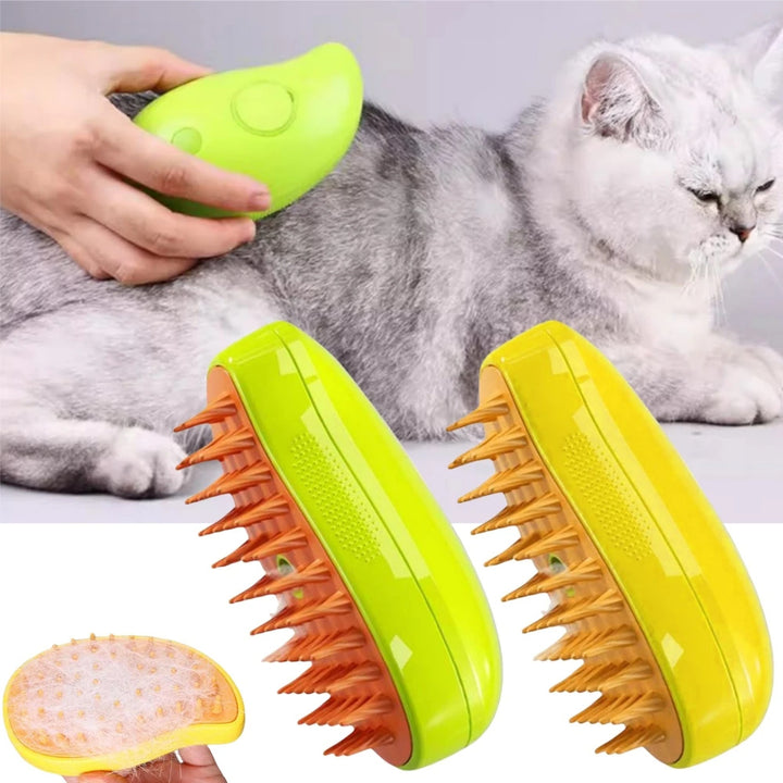 3 In 1 Cat Steam Brush