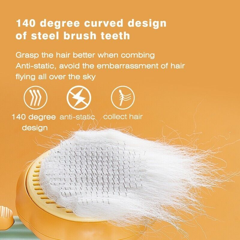 Grooming Pet Pumpkin Brush