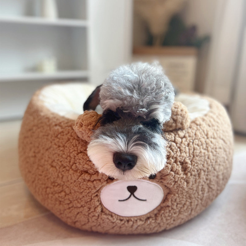 Universal Autumn Pet Cushion Round Bed