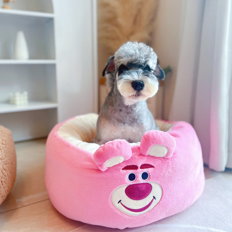 Universal Autumn Pet Cushion Round Bed