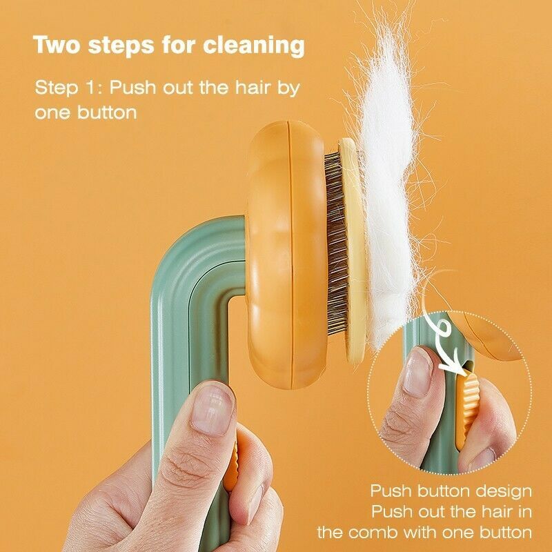 Grooming Pet Pumpkin Brush