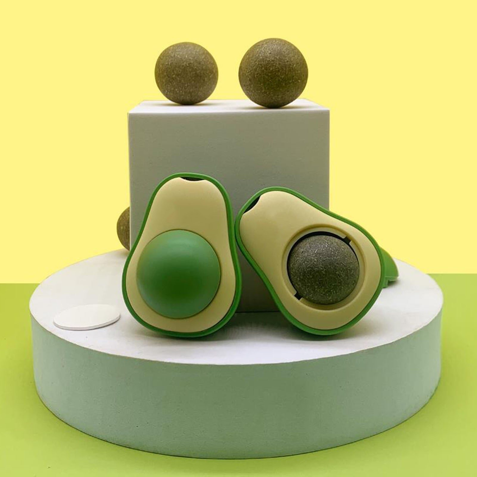 Cute Avocado Catnip Toys