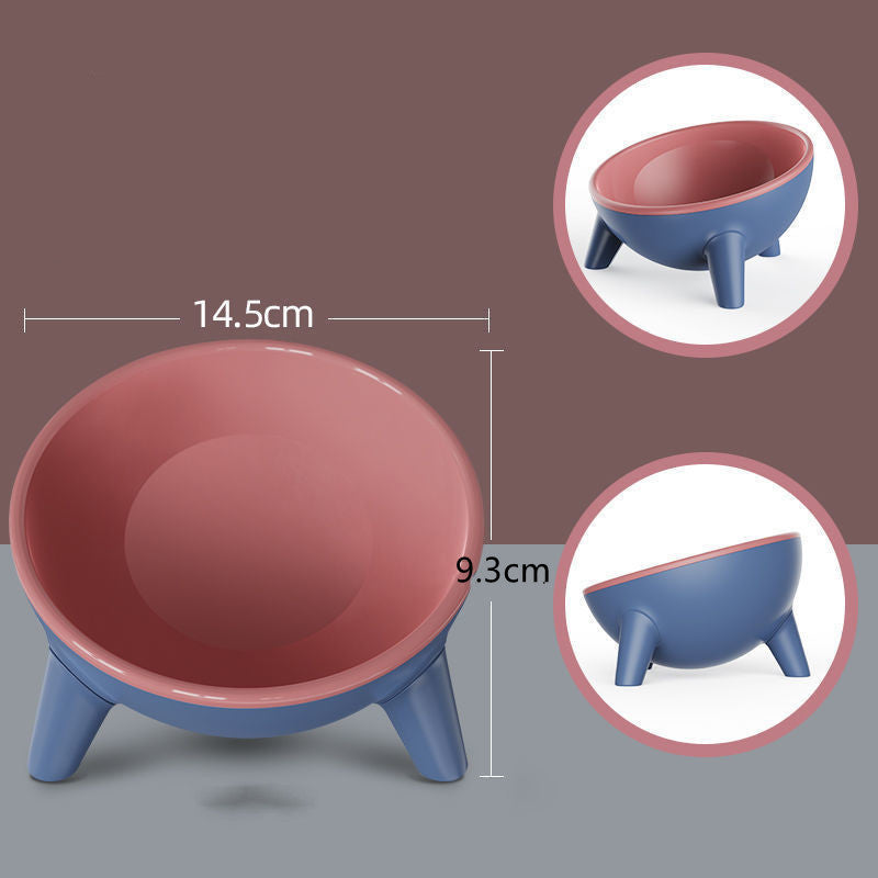 Bowl With Stand Pet Feeding Food Bowls