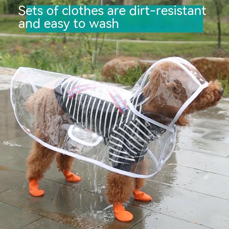 Pet Raincoat Small Dog