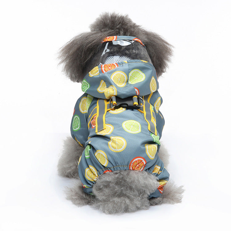 Pet Sound Dog Raincoat