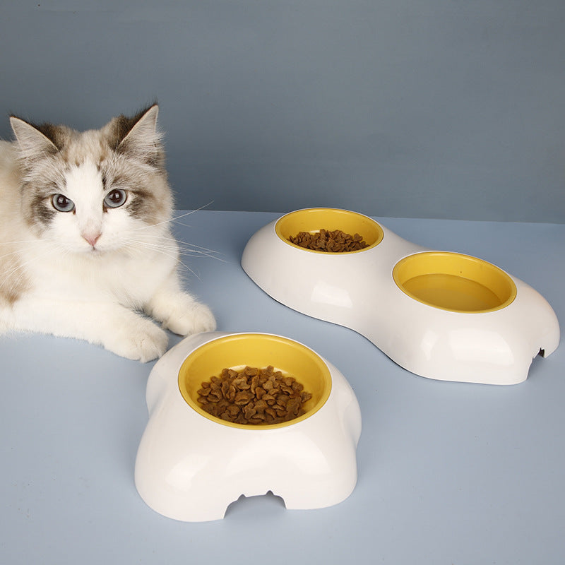 Egg-shaped Pet Bowl Feeder