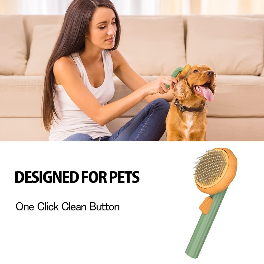 Grooming Pet Pumpkin Brush