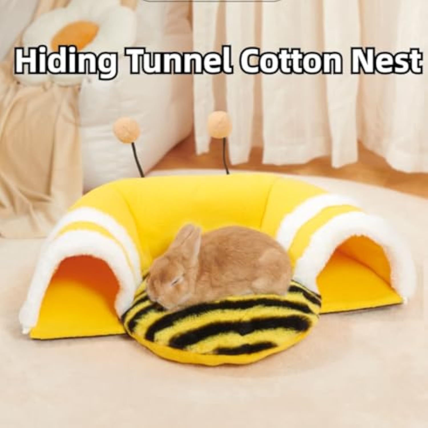 Warm Bunny Hideout Tunnel Bed