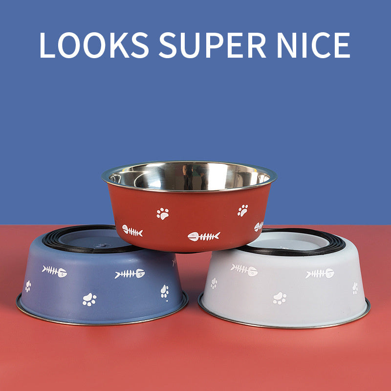 Stainless Steel Pet Feeding Bowl