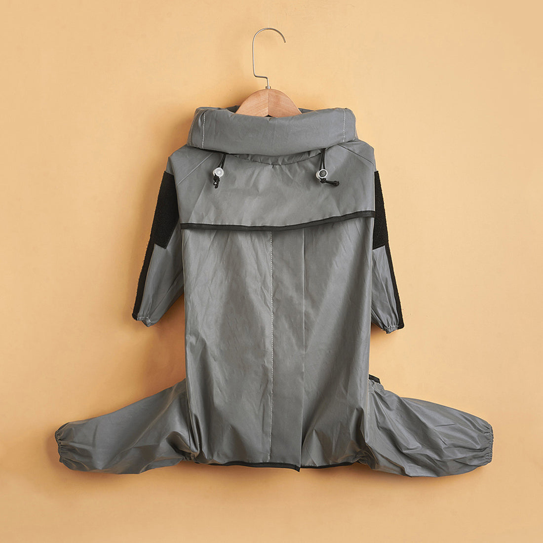 Pet Reflective Four-legged Large Dog Raincoat