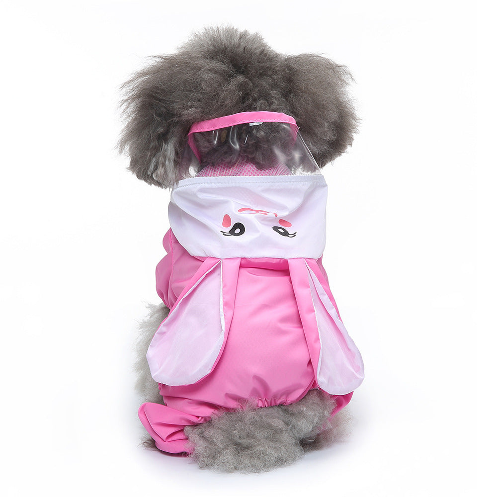 Pet Sound Dog Raincoat